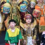 เจษฎาเทคนิคมิวเซียม จัดโซนแสดงหัวโขน เทิดทูนศิลปะนาฎศิลป์ ชื่นชม รร.ราชินี จัดกิจกรรม 