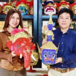 เจษฎาเทคนิคมิวเซียม จัดโซนแสดงหัวโขน เทิดทูนศิลปะนาฎศิลป์ ชื่นชม รร.ราชินี จัดกิจกรรม 