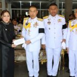 รองผบ.ตร.-ผบช.น. ร่วมพิธีพระราชทานเพลิงศพ 2 ตำรวจ มอบเงินช่วยครอบครัว