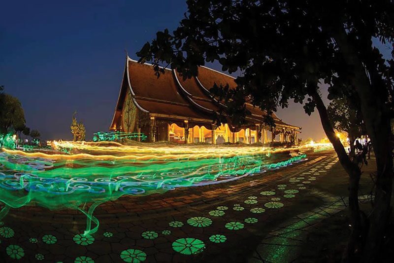เที่ยววัดวันหยุด - เยือนพระอารามเรืองแสง วัดสิรินธรวรารามภูพร้าว
