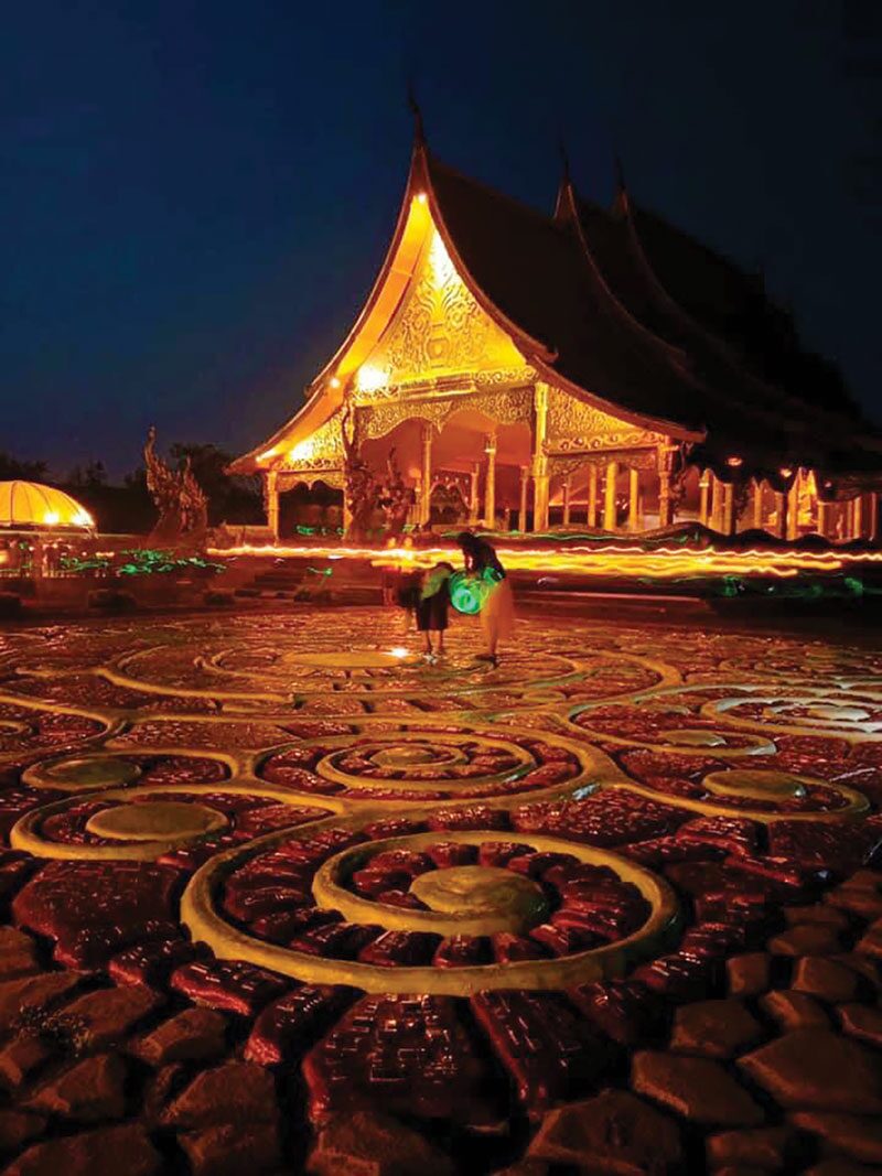 เที่ยววัดวันหยุด - เยือนพระอารามเรืองแสง วัดสิรินธรวรารามภูพร้าว