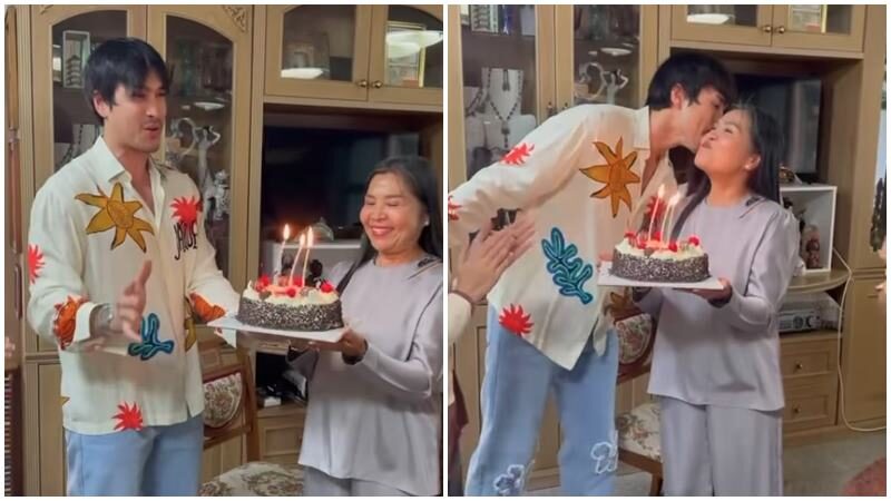 ณเดชน์-ญาญ่า ให้ของขวัญวันเกิดแม่แก้ว เปิดบ้านทำบุญ มัคนายกหล่อมาก