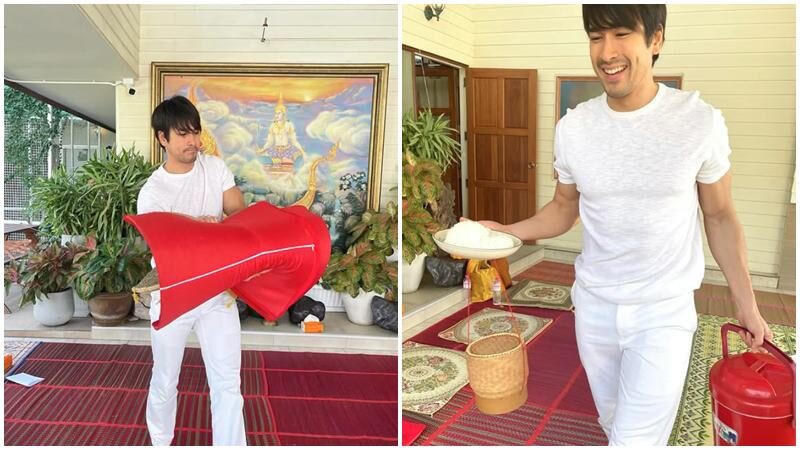 ณเดชน์-ญาญ่า ให้ของขวัญวันเกิดแม่แก้ว เปิดบ้านทำบุญ มัคนายกหล่อมาก