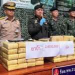 สกัดจับยาบ้าบิ๊กล็อต 2.4 ล้านเม็ด รวบ 3 ผู้ต้องหา ขณะขนข้ามแม่น้ำโขง สั่งคุมเข้มชายแดน