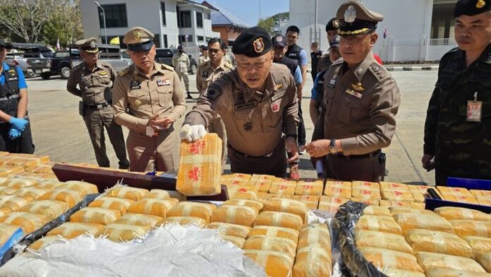 Man arrested after car crash reveals 3.2 million meth pills | News by Thaiger