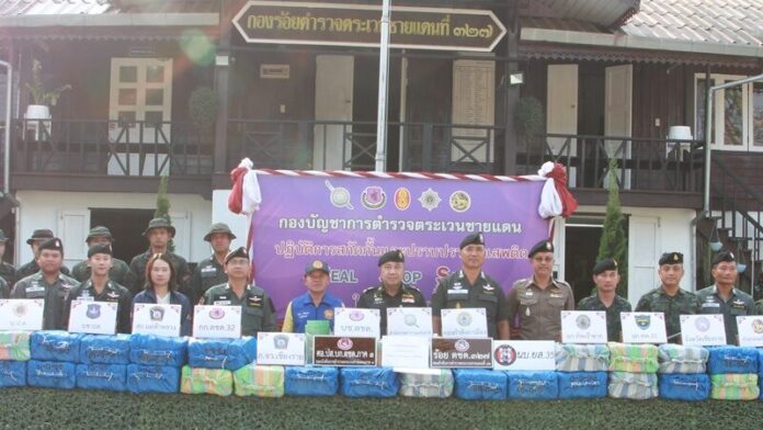 Border patrol seizes 700kg of crystal meth after smugglers flee | News by Thaiger