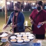 ขนมโบราณ อุดรธานี ข้าวปุ้นจี่ แปลกใหม่ รสชาติอร่อยมาก กินคู่แจ่วบองสุดแซบ   