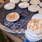 ขนมโบราณ อุดรธานี ข้าวปุ้นจี่ แปลกใหม่ รสชาติอร่อยมาก กินคู่แจ่วบองสุดแซบ   