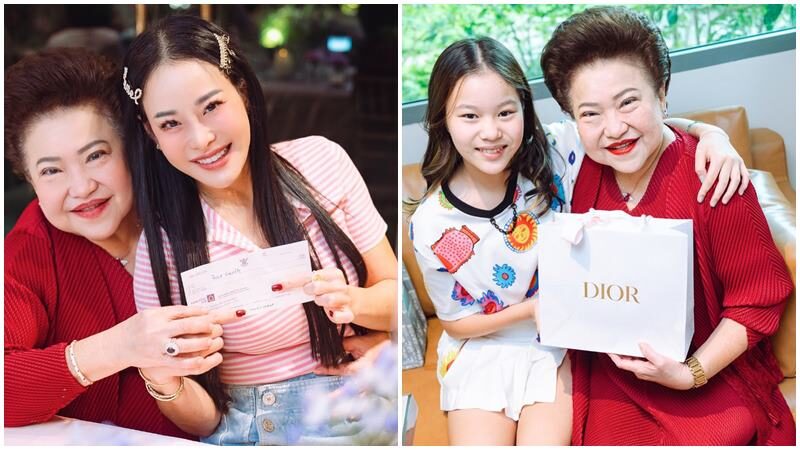 หนิง ให้ของขวัญวันเกิดคุณแม่ เป็นเช็คกรอกตัวเลขเอง จะดื้ออะไรก็ได้แต่ขอเรื่องนี้