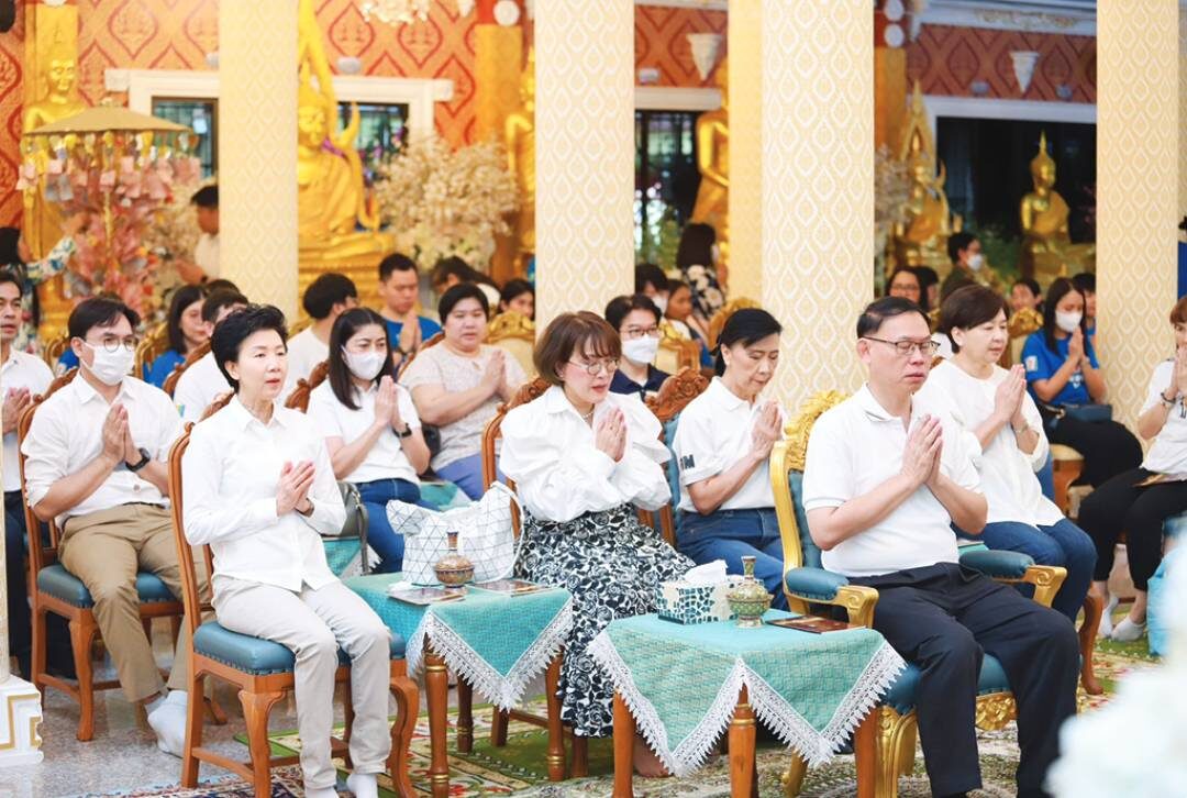 รายงานพิเศษ - ผ้าป่าพุทธปัญญาชมรมฯซีพี เพื่อ‘ศาลาธรรมสังเวชวัดบ่อ’