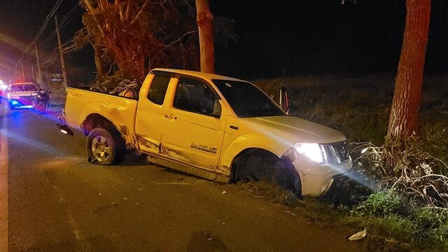 Coconut-laden truck crash claims life on Phetkasem Road | News by Thaiger