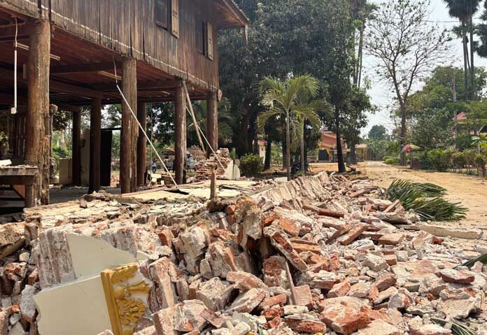 เมียนมาประกาศ “สถานการณ์ฉุกเฉิน” หลังธรณีพิโรธ บ้านเรือน-สะพาน-วัดพังยับ