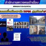 สตม. สกัดกั้น ตรวจสอบ ระดมจับกุมคนต่างด้าวที่เข้ามาประกอบธุรกิจผิดกฎหมายในไทย