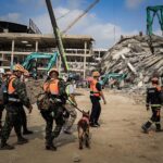 'น้องจิ๋ว' สุนัขทหาร กองทัพบก เสริมทัพ K9 ลุยภารกิจค้นหาคนติดใต้ซากอาคารถล่ม
