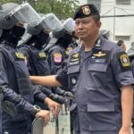 รองจ๋อ ร่วมการฝึกทบทวนการทำหน้าที่ ตามกฎหมายชุมนุมสาธารณะตำรวจคฝ.