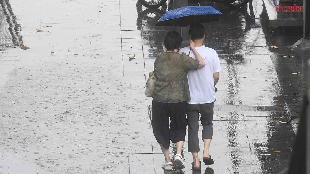 .สภาพอากาศวันนี้ กรมอุตุฯ เปิดชื่อ 40 จังหวัด พายุฤดูร้อนถล่ม ลมแรง.