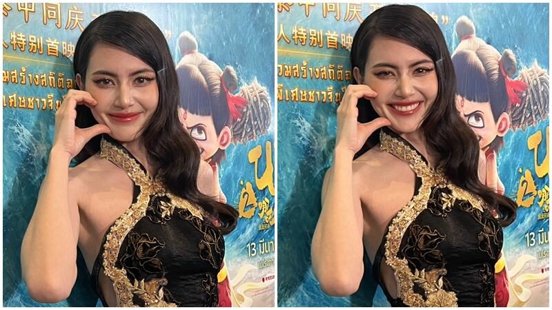 ใหม่ ดาวิกา ฟาดลุกส์สาวจีนสุดปัง ร่วมงานฉลอง 50 ปี ไทย-จีน เปิดตัวภาพยนตร์ “นาจา2”