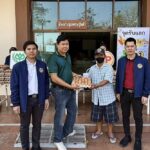 หยุดเผา!! ลดฝุ่น PM2.5 - ป้องกันไฟป่า ... อ.สันกำแพง จับมือ ซีพีเอฟ ชวนชุมชนเปิด “ตลาดนัดใบไม้แลกไข่”