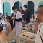 ตรวจจับเข้ม บุกรวบ 1 นายจ้าง 2 แรงงานต่างด้าว แอบทำงานสงวน 'ครูสอนแต่งหน้า'