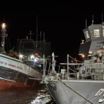 จับกุมเรือประมงเมียนมา พร้อม 6 ลูกเรือ รุกล้ำน่านน้ำไทย พบพิรุธเพียบ คาดลำเลียงสิ่งผิดกฎหมาย