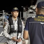 จับกุมเรือประมงเมียนมา พร้อม 6 ลูกเรือ รุกล้ำน่านน้ำไทย พบพิรุธเพียบ คาดลำเลียงสิ่งผิดกฎหมาย