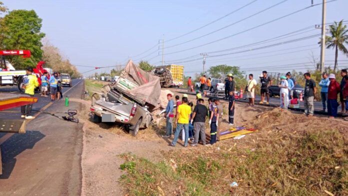 Brake failure leads to fatal crash in Nakhon Ratchasima | News by Thaiger