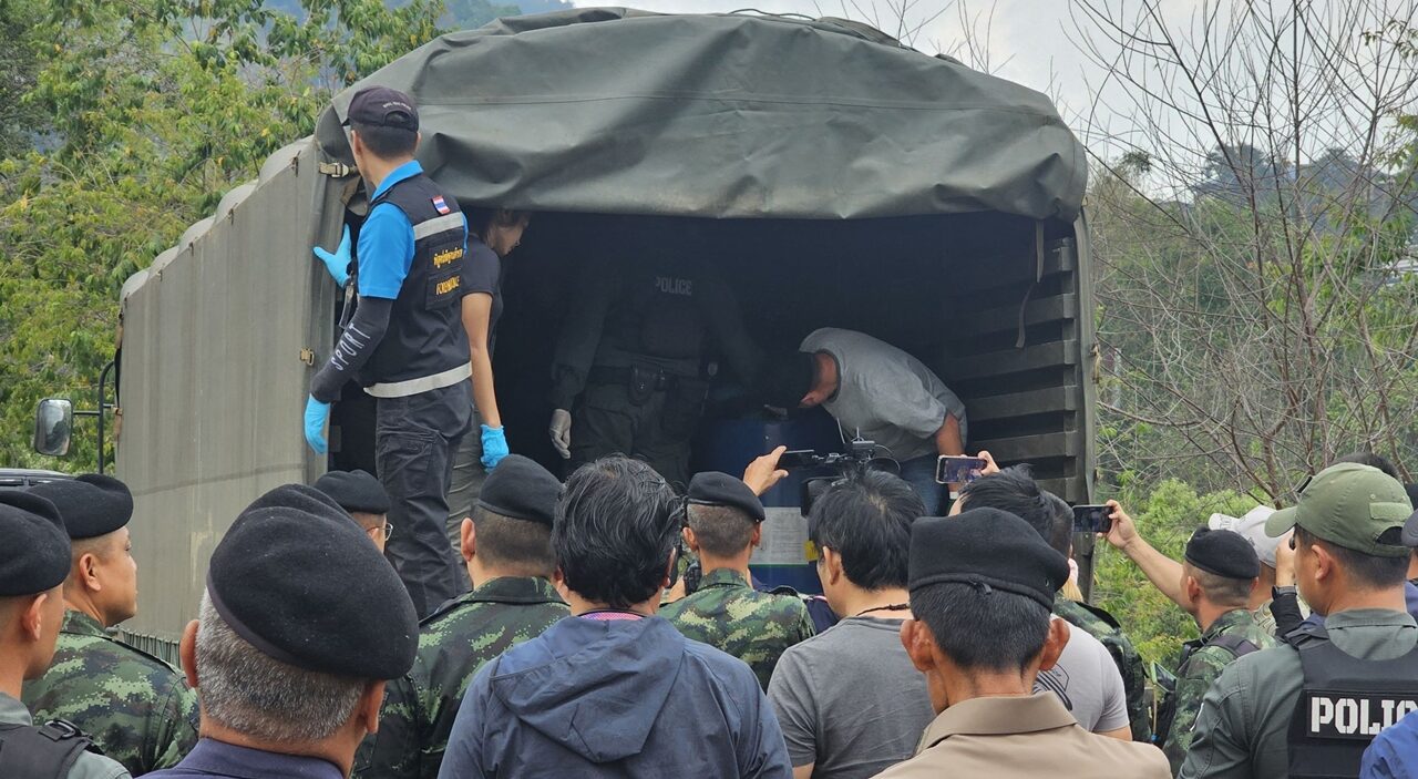 Thai police intercept 1,500 kg crystal meth in Chiang Rai bust | News by Thaiger