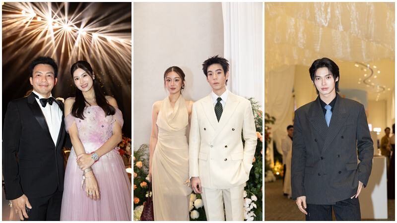 วู้ดดี้ - โอ๊ต ควงคู่เฉลิมฉลองมงคลสมรส อบอวลไปด้วยความรักสุดอบอุ่น