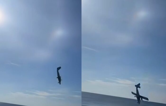 เปิดคลิปวินาทีสลด เครื่องบินเล็ก ตำรวจ พุ่งตกหัวปักทะเลหน้าหาดชะอำ จ.เพชรบุรี เสียชีวิต 5 ราย บาดเจ็บ 1 ราย หน่วยงานที่เกี่ยวลงพื้นที่ตรวจสอบ