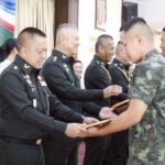 ผบ.มทบ.38 มอบใบประกาศกิตติคุณทหารกองประจำการ ที่ปลดประจำการ 108 นาย