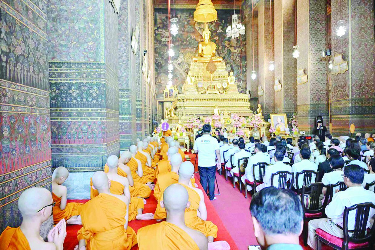 ข่าวสดพระเครื่อง - พิธีบรรพชาสามเณรภาคฤดูร้อน ‘กรมสมเด็จพระเทพฯ’70พรรษา