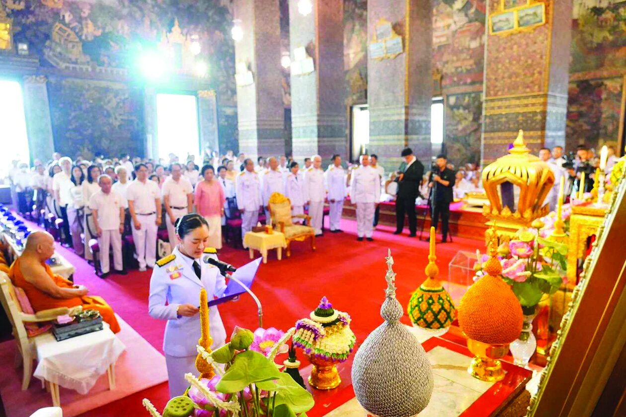 ข่าวสดพระเครื่อง - พิธีบรรพชาสามเณรภาคฤดูร้อน ‘กรมสมเด็จพระเทพฯ’70พรรษา