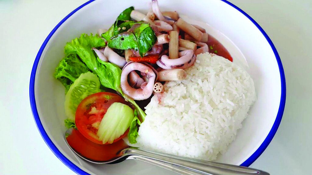 อิ่มอร่อย - ‘ปรุงสด’เมืองแม่กลอง กระเพาะปลา-ซีฟู้ดราดข้าว