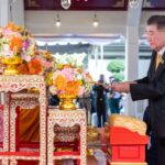 ภูมิธรรม บวงสรวงศาลหลักเมือง วันคล้ายวันสถาปนาองค์พระหลักเมืองประจำ 243 ปี