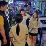 ตร.ตม.สมุทรปราการ ปรามอาชญากรรม-ปัญหาค้ามนุษย์ในสถานบริการ