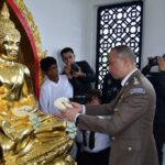 ตร.ไซเบอร์ ทำพิธีสมโภชน์ พระไพรีพินาศ พระประธาน ประจำองค์กร