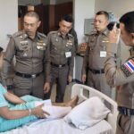 ผบช.น. รุดเยี่ยมตำรวจบาดเจ็บ จับกุมคดียาเสพติด มอบเงินช่วยเหลือบำรุงขวัญกำลังใจ