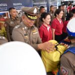 มอบถุงยังชีพ-ไข่ข้าวสาร แก่ครอบครัวตำรวจจราจรโครงการพระราชดำริ 170 นาย