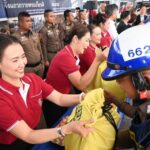 มอบถุงยังชีพ-ไข่ข้าวสาร แก่ครอบครัวตำรวจจราจรโครงการพระราชดำริ 170 นาย