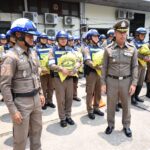 มอบถุงยังชีพ-ไข่ข้าวสาร แก่ครอบครัวตำรวจจราจรโครงการพระราชดำริ 170 นาย