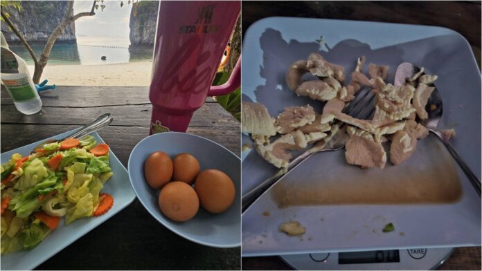 เมนูมื้อเช้า ทราย สก๊อต 