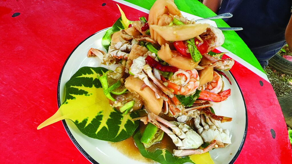 อิ่มอร่อย - ซานาดา แซ่บริมสวนคาเฟ่ เสิร์ฟ‘กระท้อนทองใบใหญ่’