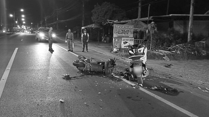 Motorcyclist driving wrong way in Phuket kills woman | News by Thaiger