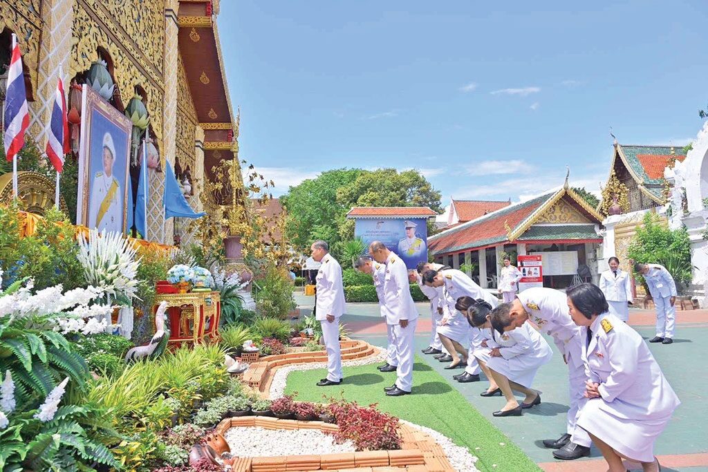 ข่าวสดพระเครื่อง - เจริญพุทธมนต์เสริมพระชะตาหลวง ถวายพระกุศล‘เจ้าฟ้าทีปังกรฯ’