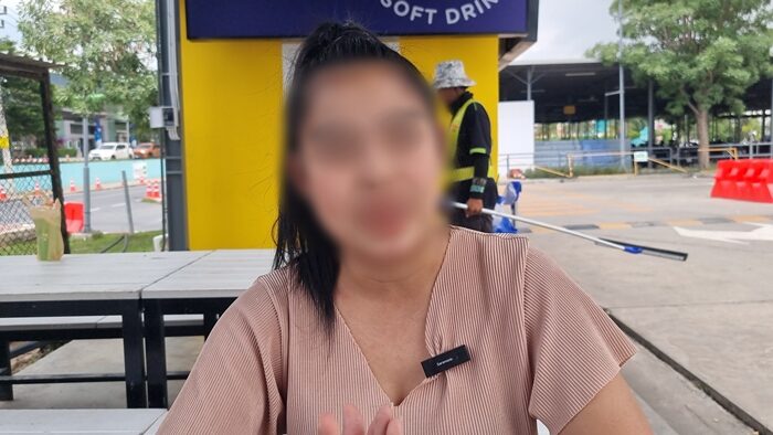 น.ส.อนุสรา (ขอสงวนนามสกุล) อายุ 31 ปี แม่บ้านซึ่งมีอาชีพรับทำขนมไทย (ผู้เสียหาย)