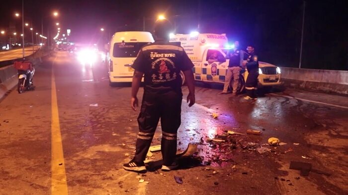 Chumphon highway crash leaves many injured amid roadwork confusion | News by Thaiger