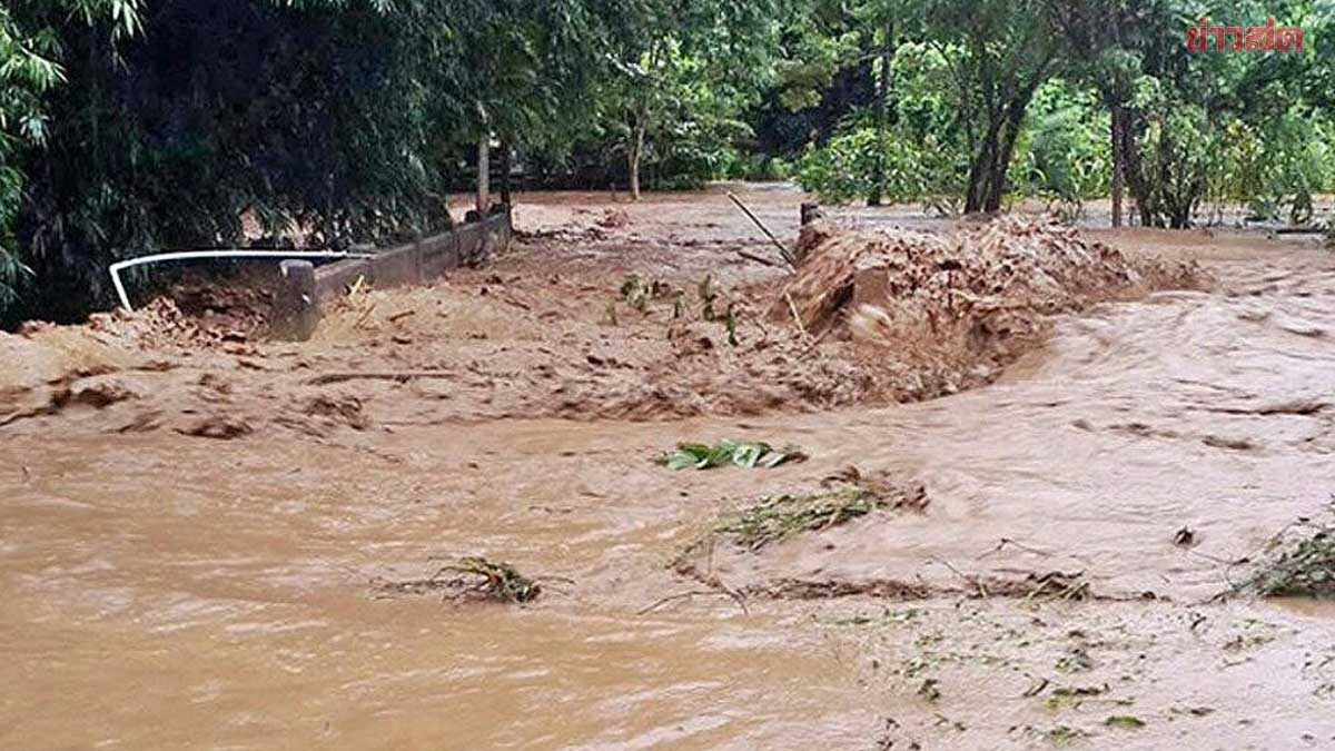 .กรมธรณี เตือน 2ภาค 5จังหวัด ฝนถล่มหนัก เสี่ยงดินโคลนถล่ม น้ำป่าหลาก.