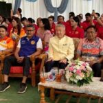 เยาวชนและกลุ่มคนรุ่นใหม่ ร่วมสืบสานประเพณีโบราณ 'ชักพระบก เล่นน้ำสาดโคลน'