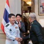 ผบ.ทบ. รับการเยี่ยมคำนับ ผชท.ทหาร สปจ. ในโอกาสครบวาระการปฏิบัติหน้าที่