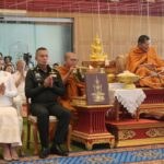 กองทัพภาคที่ 2 จัดพิธีพุทธาภิเษก สมเด็จพระพุทธมหาจักรพรรดิ (หลวงพ่อใหญ่โชคดี)